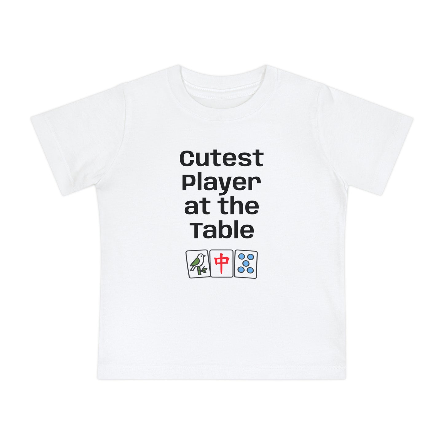 Cutest Player at the Table T-Shirt - Cute Mahjong Infant Tee