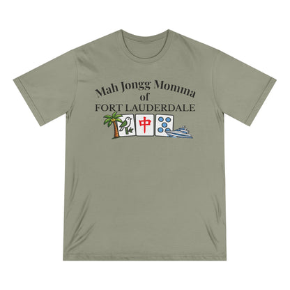 Fort Lauderdale Mah Jongg Momma T-Shirt - Mahjong Tiles - for Mah Jongg Game Day