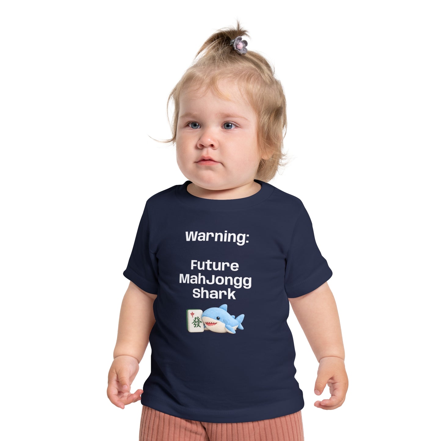 Future Mah Jongg Shark T-Shirt - Cute Mahjong Infant Tee