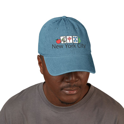 Mah Jongg NYC Embroidered Hat - For MahJongg Players