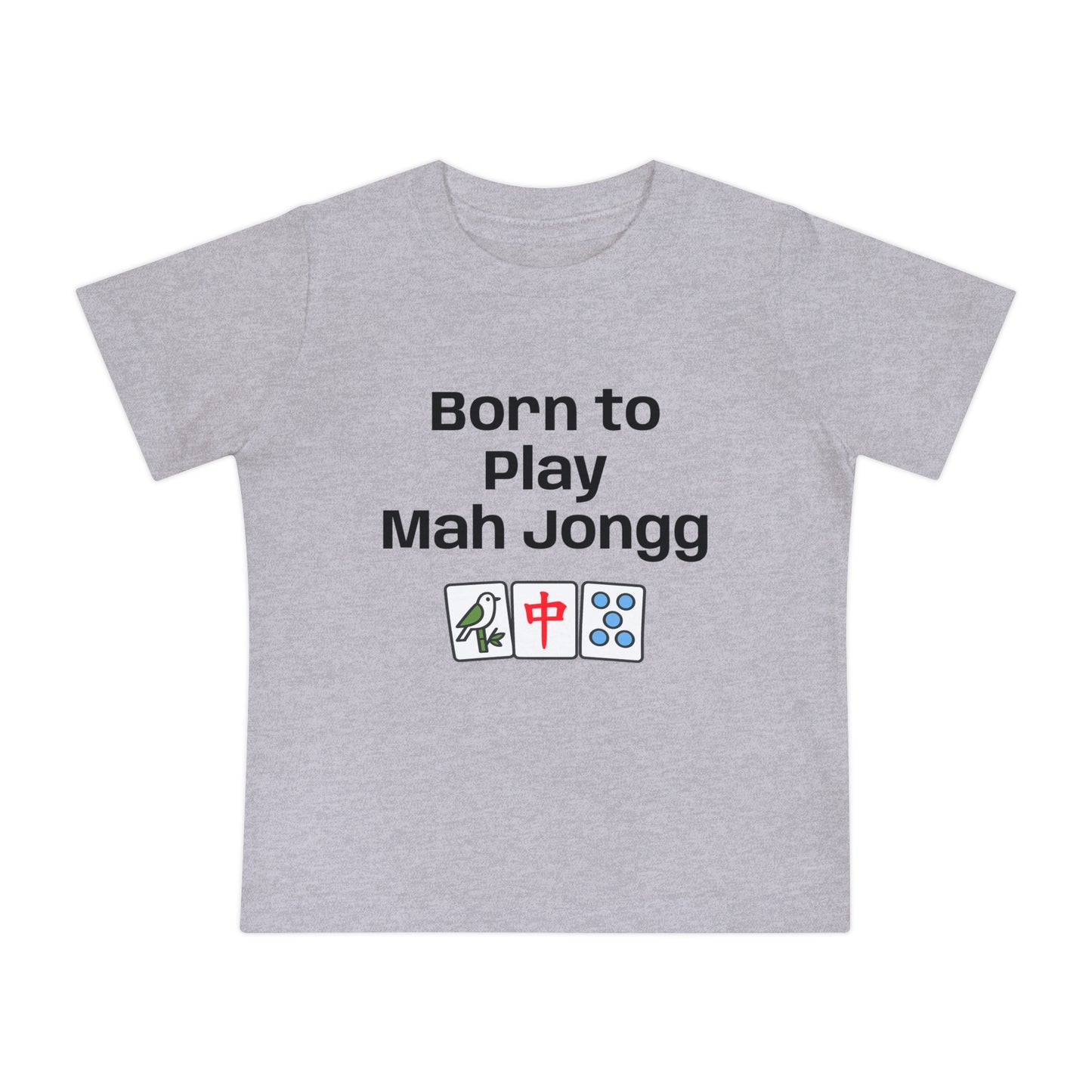 Born To Play Maj Jongg T-Shirt - Cute Mahjong Infant Tee