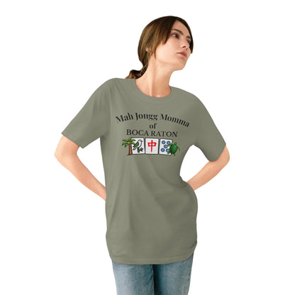 Boca Raton Mah Jongg Momma T-Shirt - Mahjong Tiles - for Mah Jongg Game Day