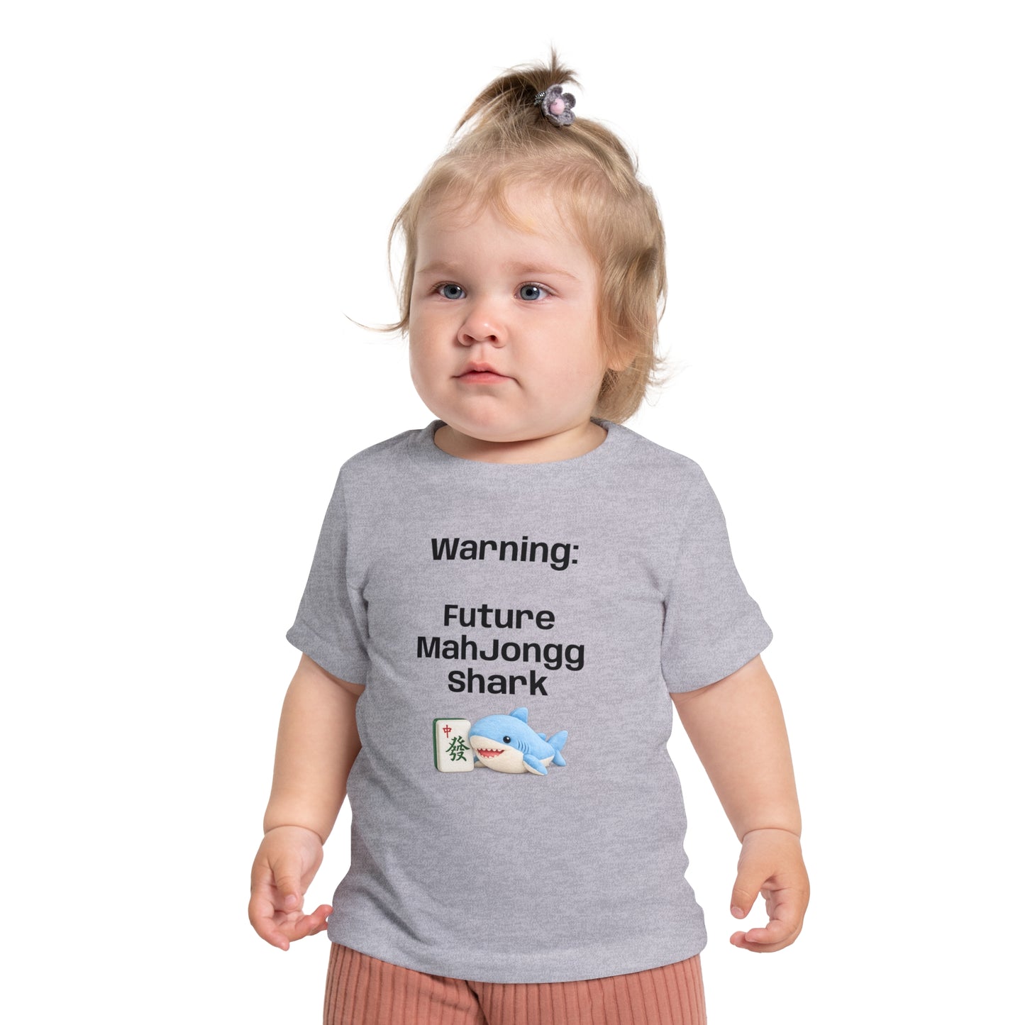 Future Mah Jongg Shark T-Shirt - Cute Mahjong Infant Tee