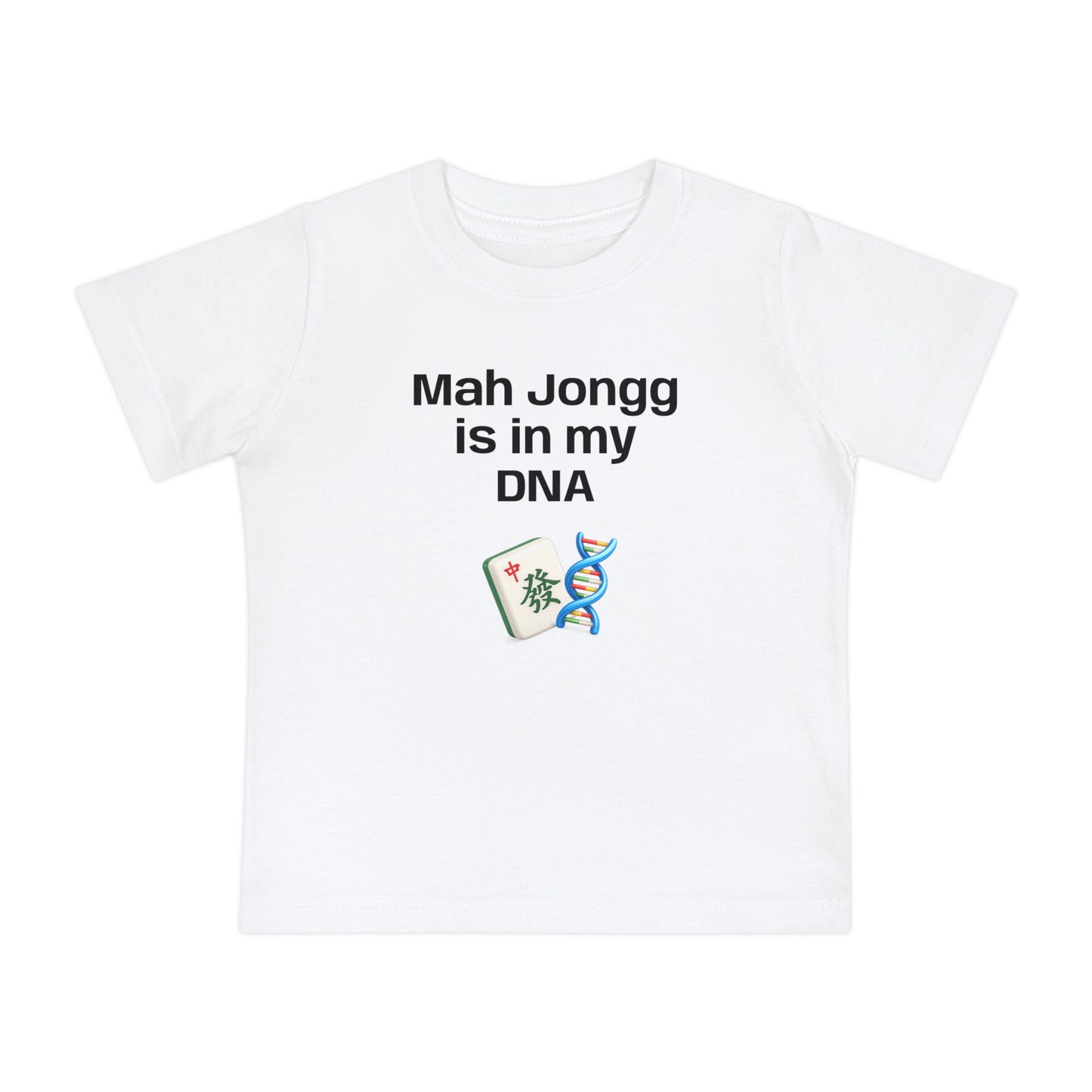 Mah Jongg is in my DNA T-Shirt - Cute Mahjong Infant Tee