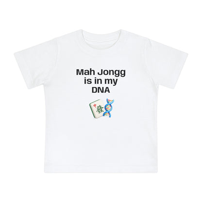 Mah Jongg is in my DNA T-Shirt - Cute Mahjong Infant Tee