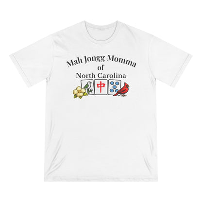 North Carolina Mah Jongg Momma T-Shirt - Mahjong Tiles - for Mah Jongg Game Day