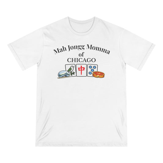 Chicago Mah Jongg Momma T-Shirt - Mahjong Tiles - for Mah Jongg Game Day