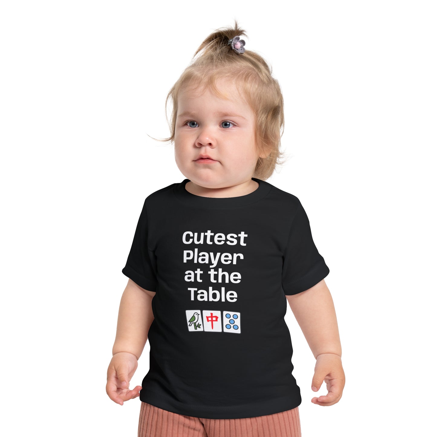 Cutest Player at the Table T-Shirt - Cute Mahjong Infant Tee