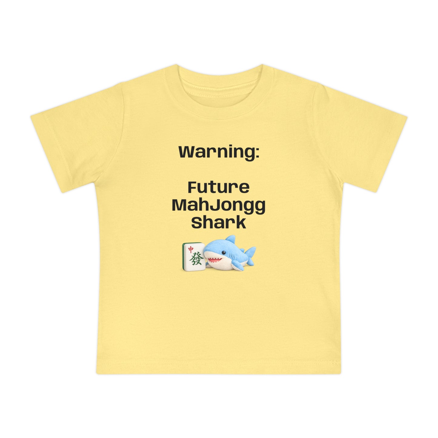 Future Mah Jongg Shark T-Shirt - Cute Mahjong Infant Tee