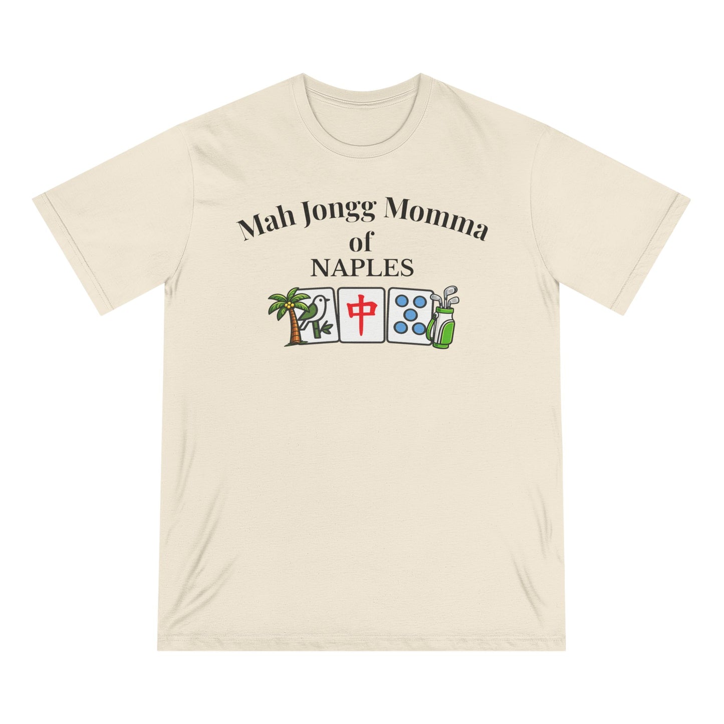 Naples Mah Jongg Momma T-Shirt - Mahjong Tiles - for Mah Jongg Game Day