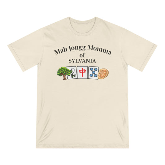 Sylvania Mah Jongg Momma T-Shirt - Mahjong Tiles - for Mah Jongg Game Day