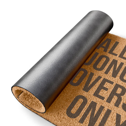 Dallas Mahjongg Lovers Only Doormat | Customized City, State or Hometown Option - Perfect for Mah Jongg Game Night
