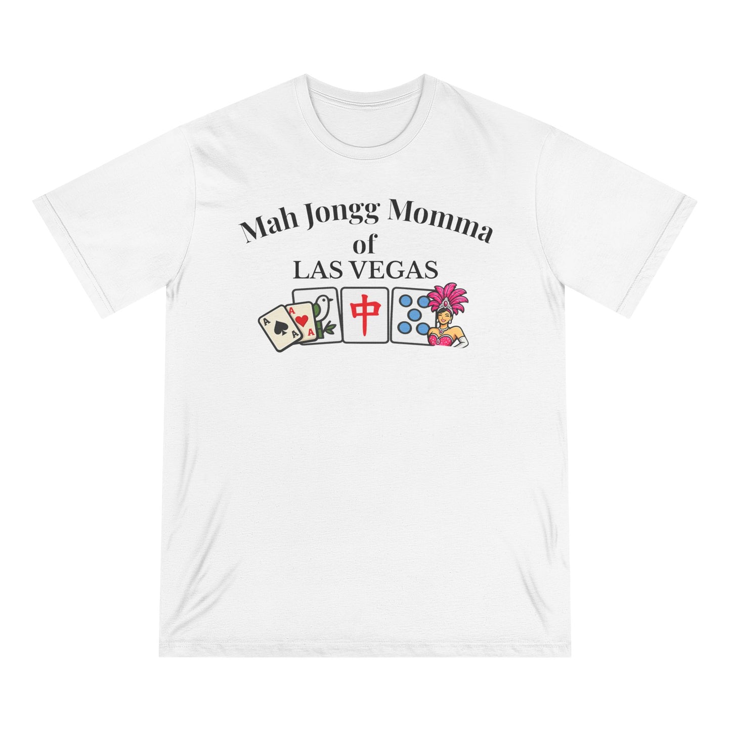 Las Vegas Mah Jongg Momma T-Shirt - Mahjong Tiles - for Mah Jongg Game Day