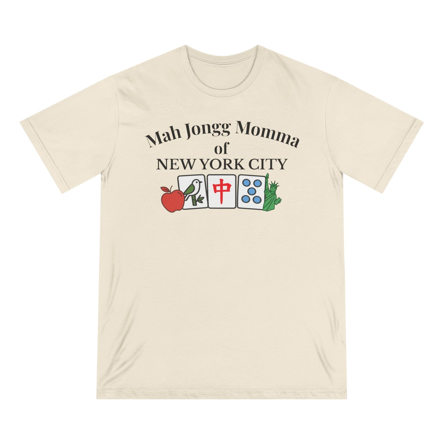 New York City Mah Jongg Momma T-Shirt - Mahjong Tiles - for Mah Jongg Game Day