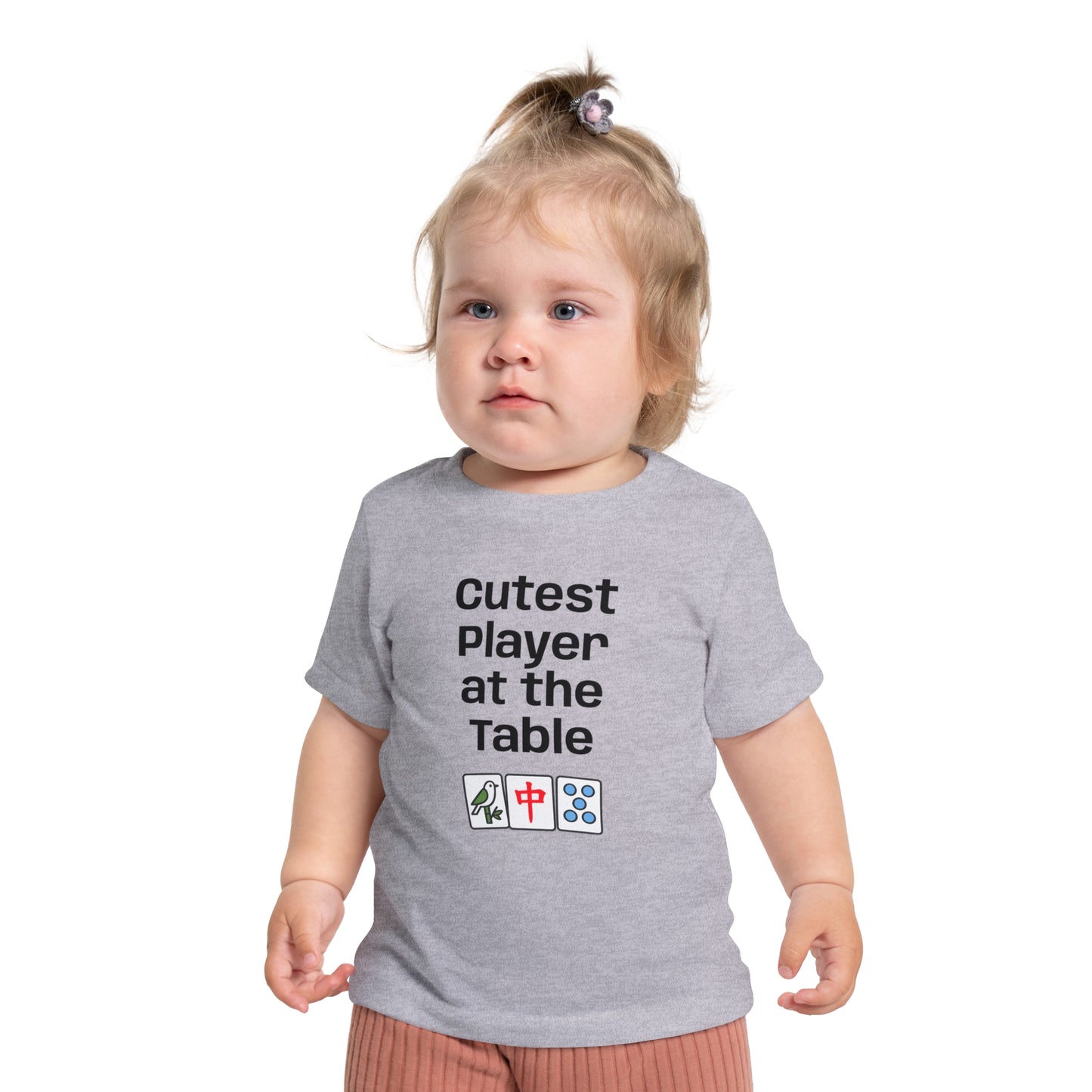 Cutest Player at the Table T-Shirt - Cute Mahjong Infant Tee