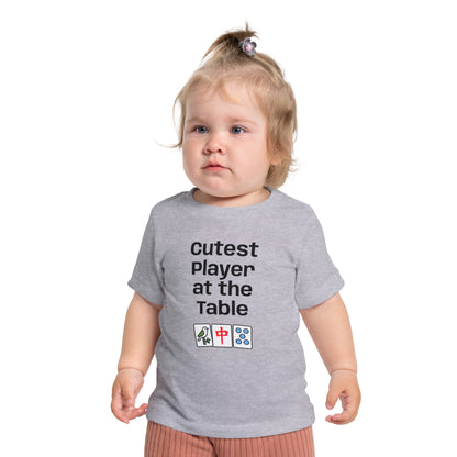Cutest Player at the Table T-Shirt - Cute Mahjong Infant Tee