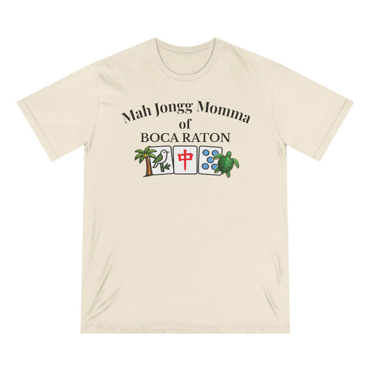 Boca Raton Mah Jongg Momma T-Shirt - Mahjong Tiles - for Mah Jongg Game Day