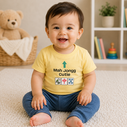 Mah Jongg Cutie Baby T-Shirt - Cute Mahjong Infant Tee