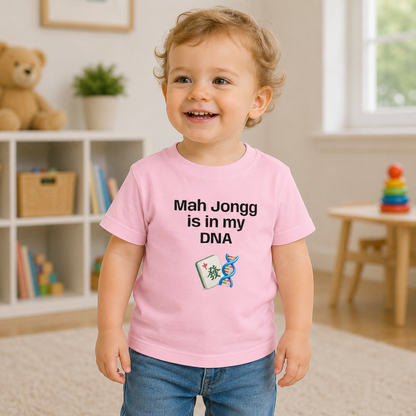 Mah Jongg is in my DNA T-Shirt - Cute Mahjong Infant Tee