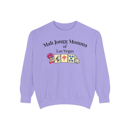 Mah Jongg Momma of Las Vegas Crewneck Sweatshirt - Mahjong Tournament Sweatshirt