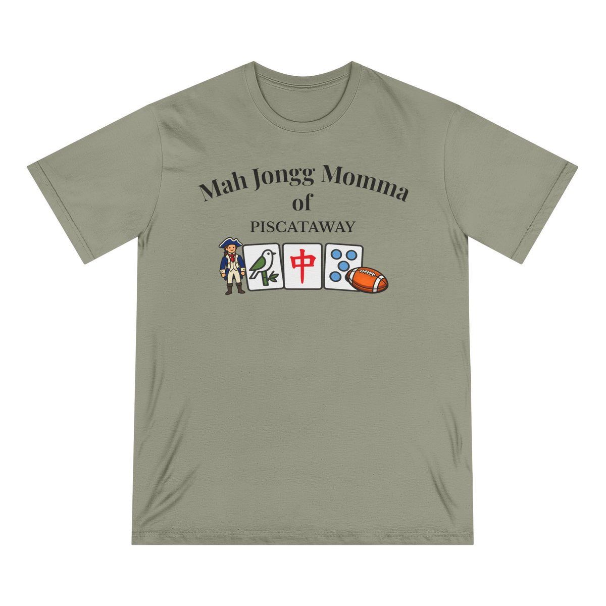 Piscataway Mah Jongg Momma T-Shirt - Mahjong Tiles - for Mah Jongg Game Day