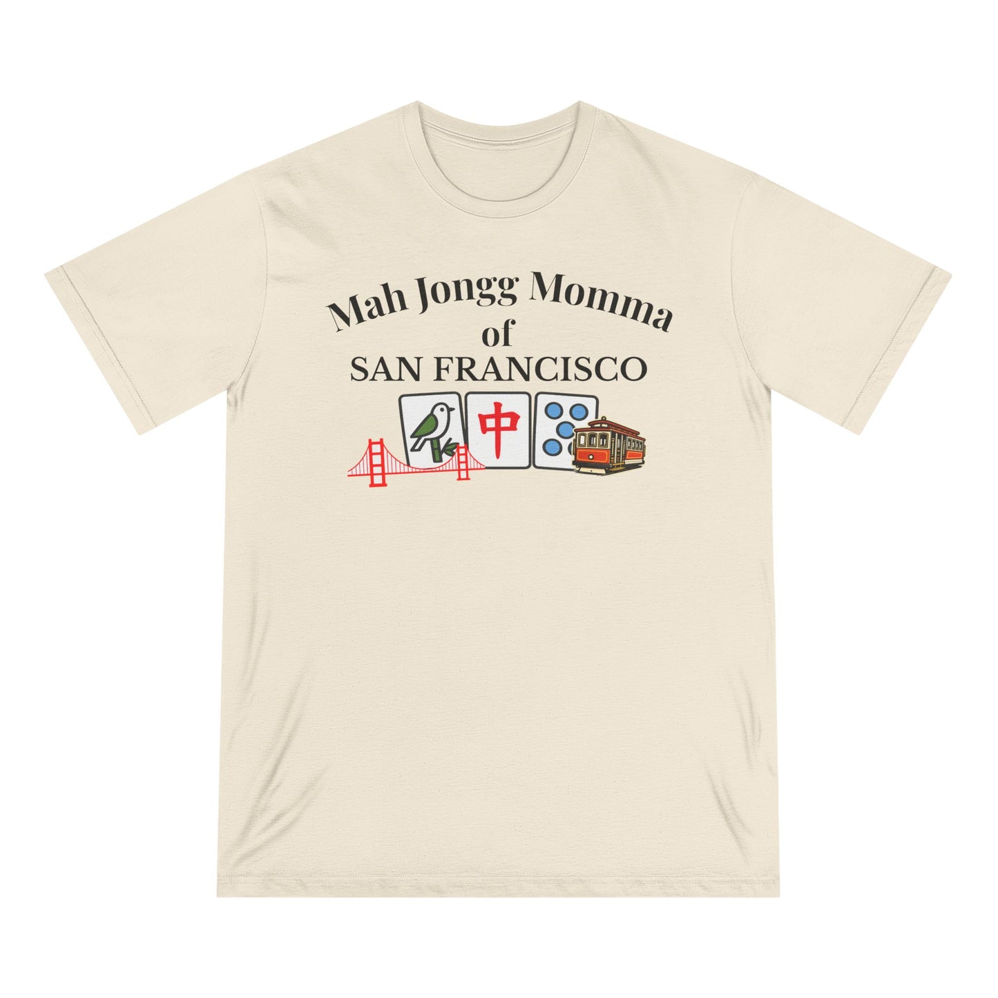 San Francisco Mah Jongg Momma T-Shirt - Mahjong Tiles - for Mah Jongg Game Day