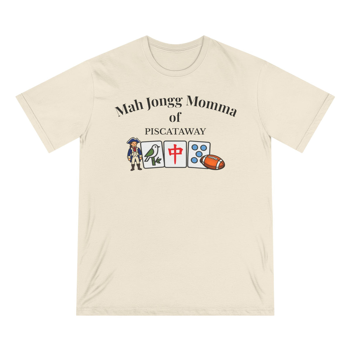 Piscataway Mah Jongg Momma T-Shirt - Mahjong Tiles - for Mah Jongg Game Day
