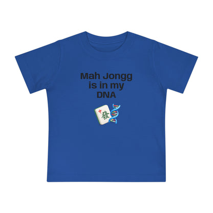 Mah Jongg is in my DNA T-Shirt - Cute Mahjong Infant Tee