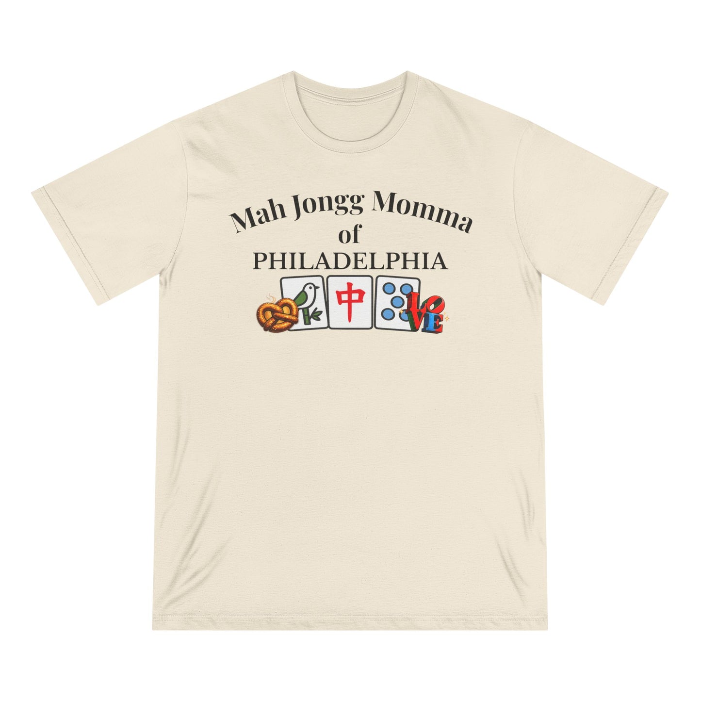 Philadelphia Mah Jongg Momma T-Shirt - Mahjong Tiles - for Mah Jongg Game Day