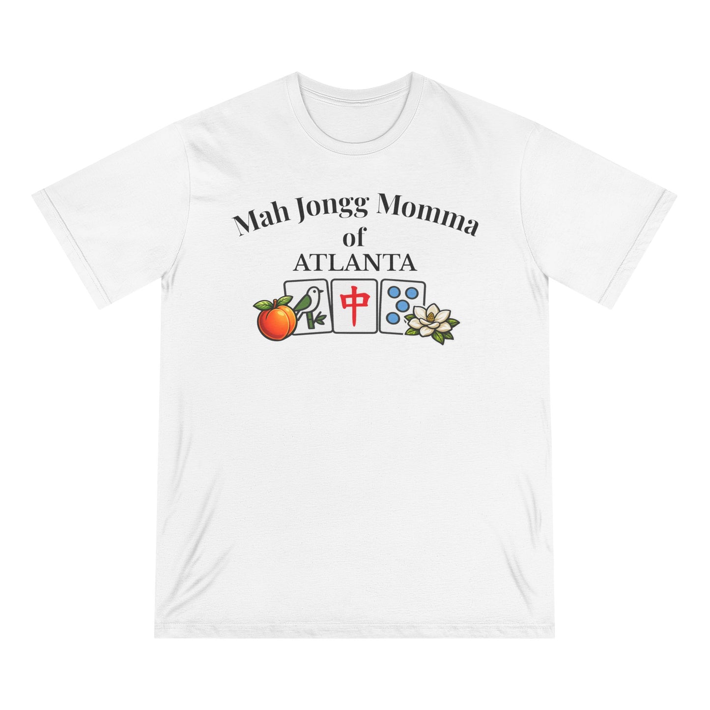 Atlanta Mah Jongg Momma T-Shirt - Mahjong Tiles - for Mah Jongg Game Day