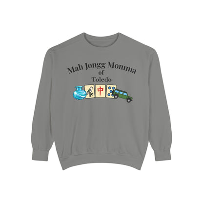 Mah Jongg of Toledo Crewneck Sweatshirt - Mahjong Tournament Sweatshirt