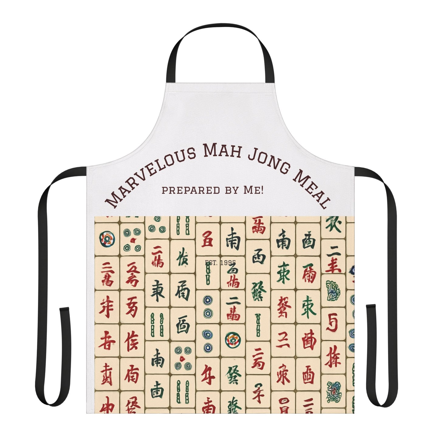 Apron, 5-Color Straps (AOP)