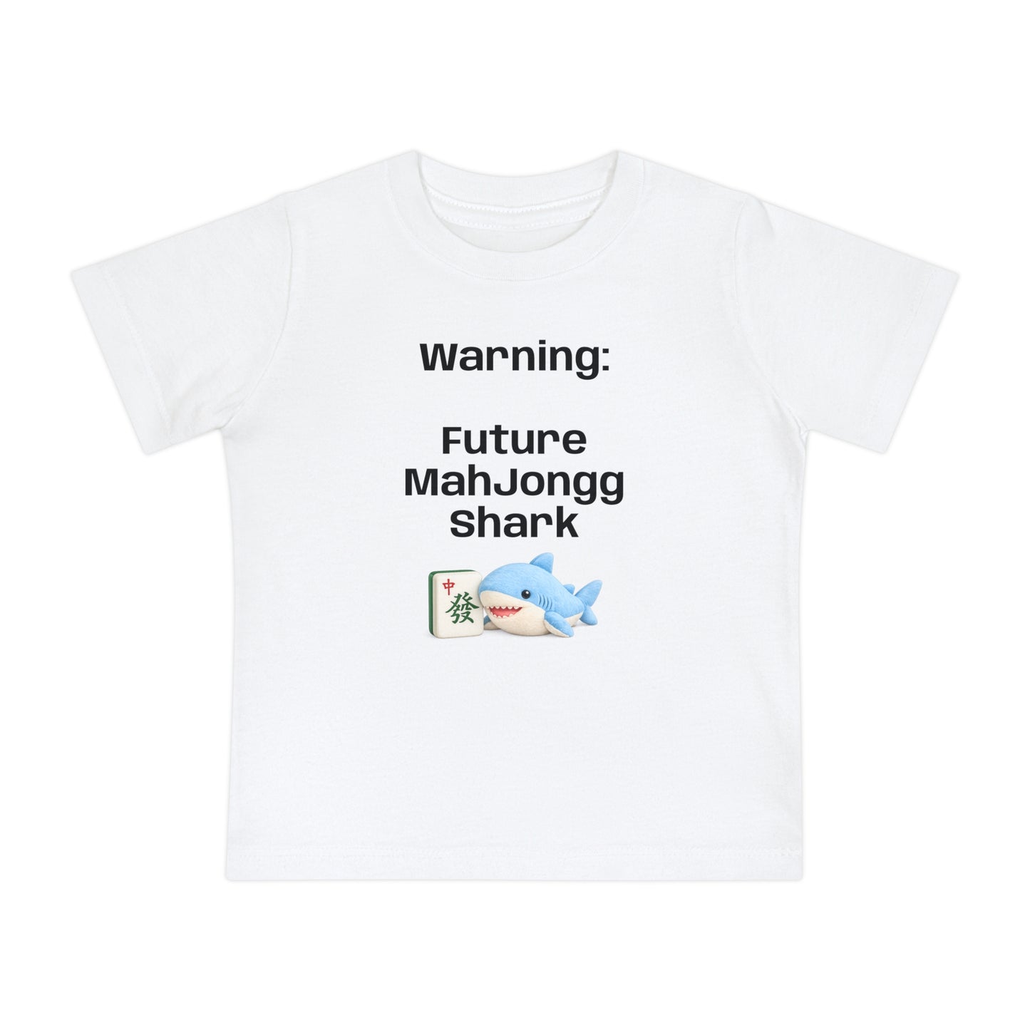 Future Mah Jongg Shark T-Shirt - Cute Mahjong Infant Tee