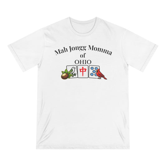 Ohio Mah Jongg Momma T-Shirt - Mahjong Tiles - for Mah Jongg Game Day