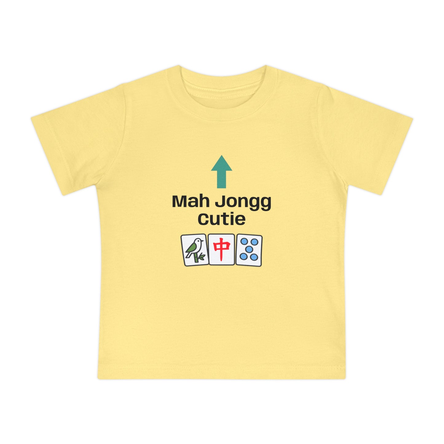 Mah Jongg Cutie Baby T-Shirt - Cute Mahjong Infant Tee