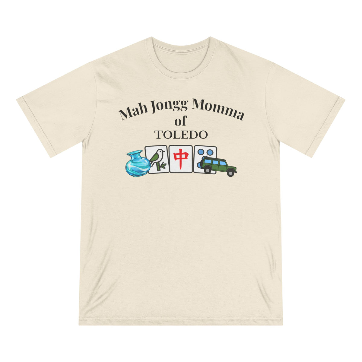 Toledo Mah Jongg Momma T-Shirt - Mahjong Tiles - for Mah Jongg Game Day