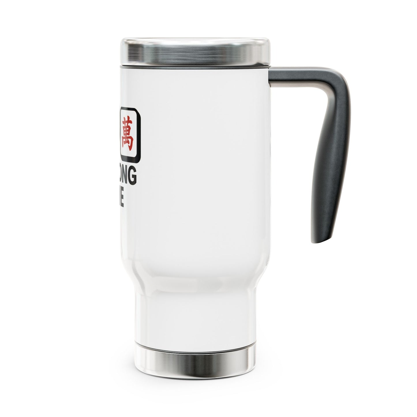 Mahjong Time travel mug | Stainless Steel Travel Mug with Handle