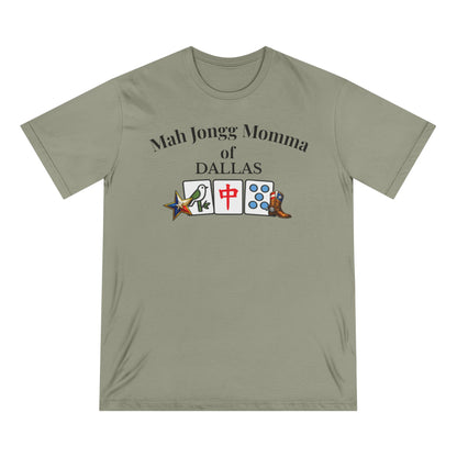 Dallas Mah Jongg Momma T-Shirt - Mahjong Tiles - for Mah Jongg Game Day