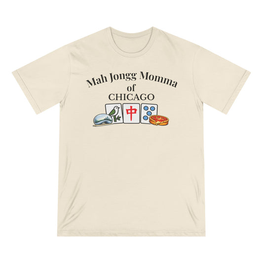 Chicago Mah Jongg Momma T-Shirt - Mahjong Tiles - for Mah Jongg Game Day