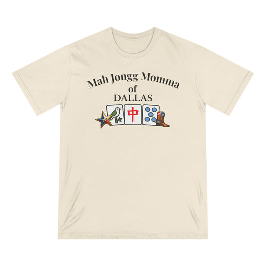 Dallas Mah Jongg Momma T-Shirt - Mahjong Tiles - for Mah Jongg Game Day