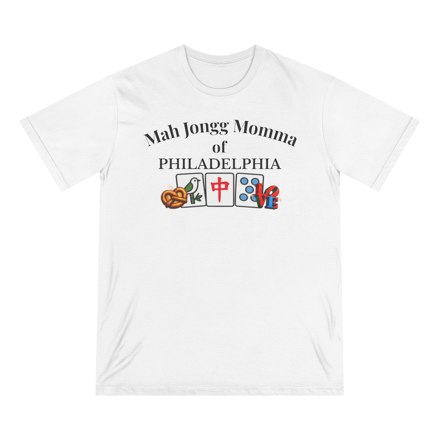 Philadelphia Mah Jongg Momma T-Shirt - Mahjong Tiles - for Mah Jongg Game Day