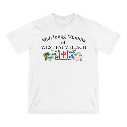 West Palm Beach Mah Jongg Momma T-Shirt - Mahjong Tiles - for Mah Jongg Game Day