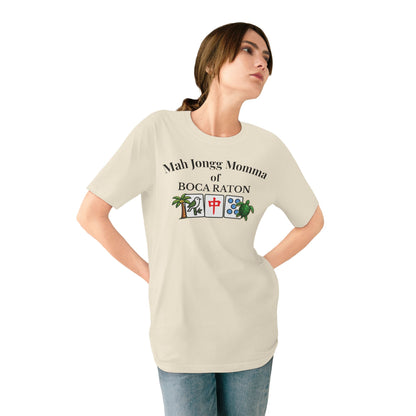 Boca Raton Mah Jongg Momma T-Shirt - Mahjong Tiles - for Mah Jongg Game Day