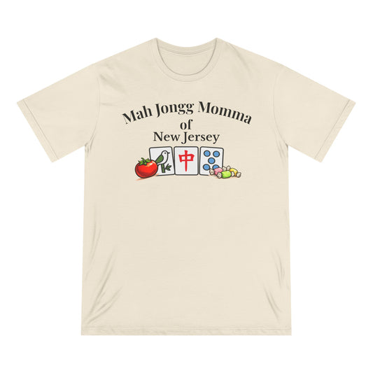 New Jersey Mah Jongg Momma T-Shirt - Mahjong Tiles - for Mah Jongg Game Day