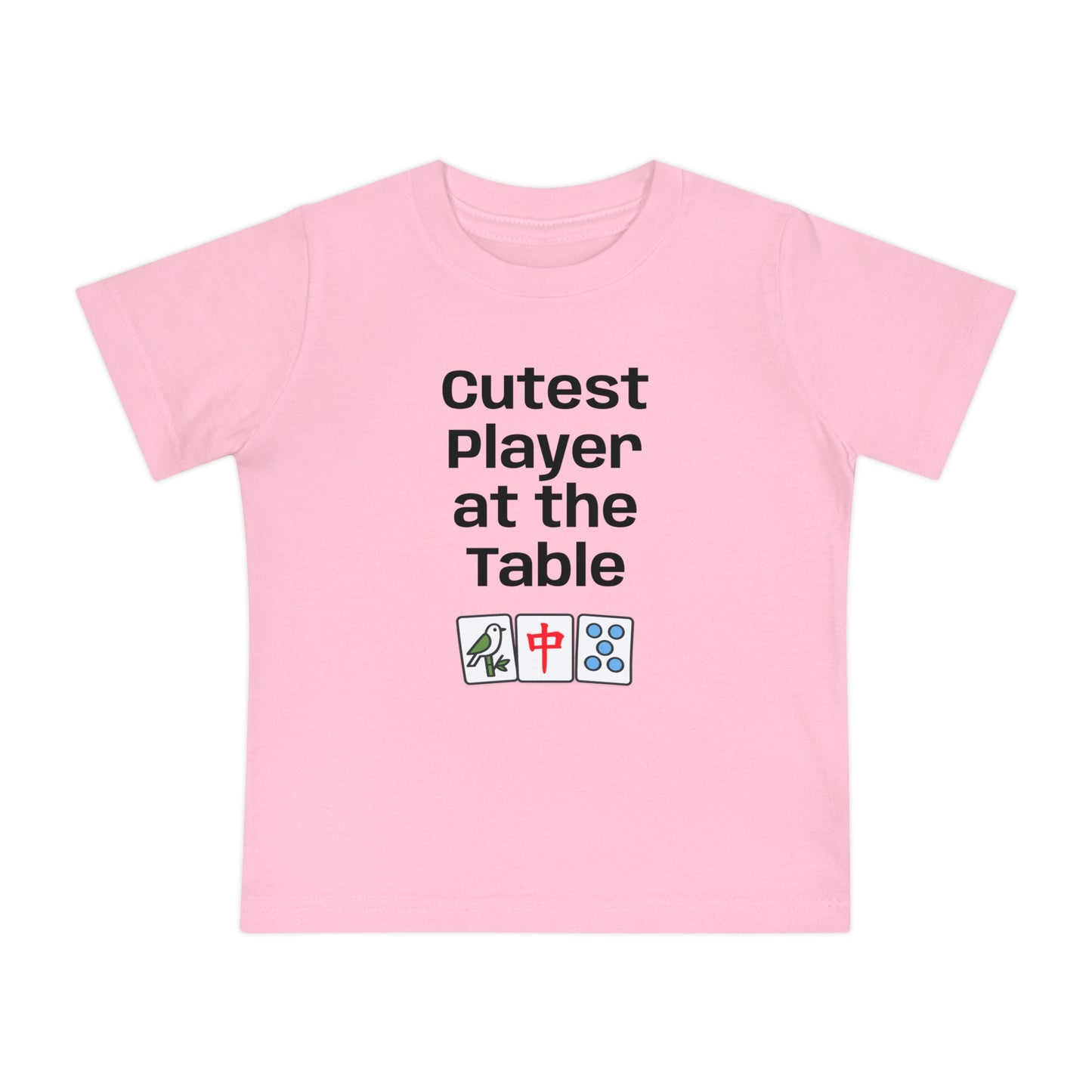 Cutest Player at the Table T-Shirt - Cute Mahjong Infant Tee