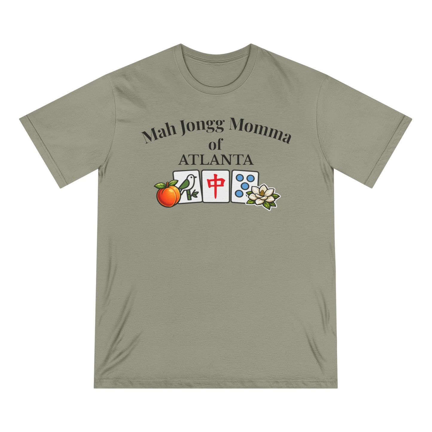 Atlanta Mah Jongg Momma T-Shirt - Mahjong Tiles - for Mah Jongg Game Day