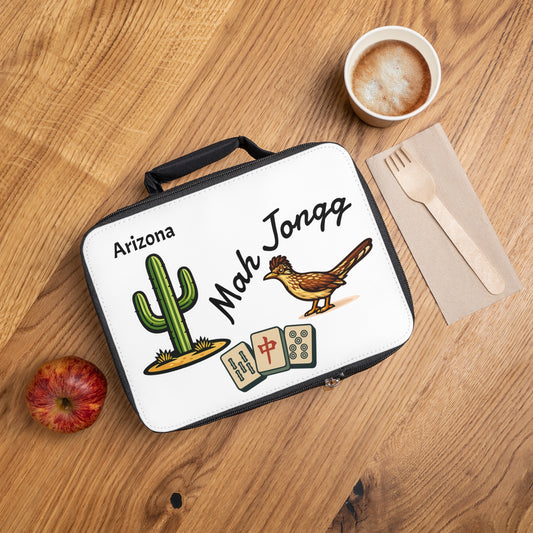 Arizona Mah Jongg Insulated Lunch Bag | Mah Jongg Game Day Lunch