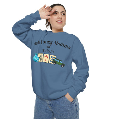 Mah Jongg of Toledo Crewneck Sweatshirt - Mahjong Tournament Sweatshirt