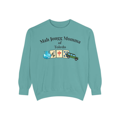 Mah Jongg of Toledo Crewneck Sweatshirt - Mahjong Tournament Sweatshirt
