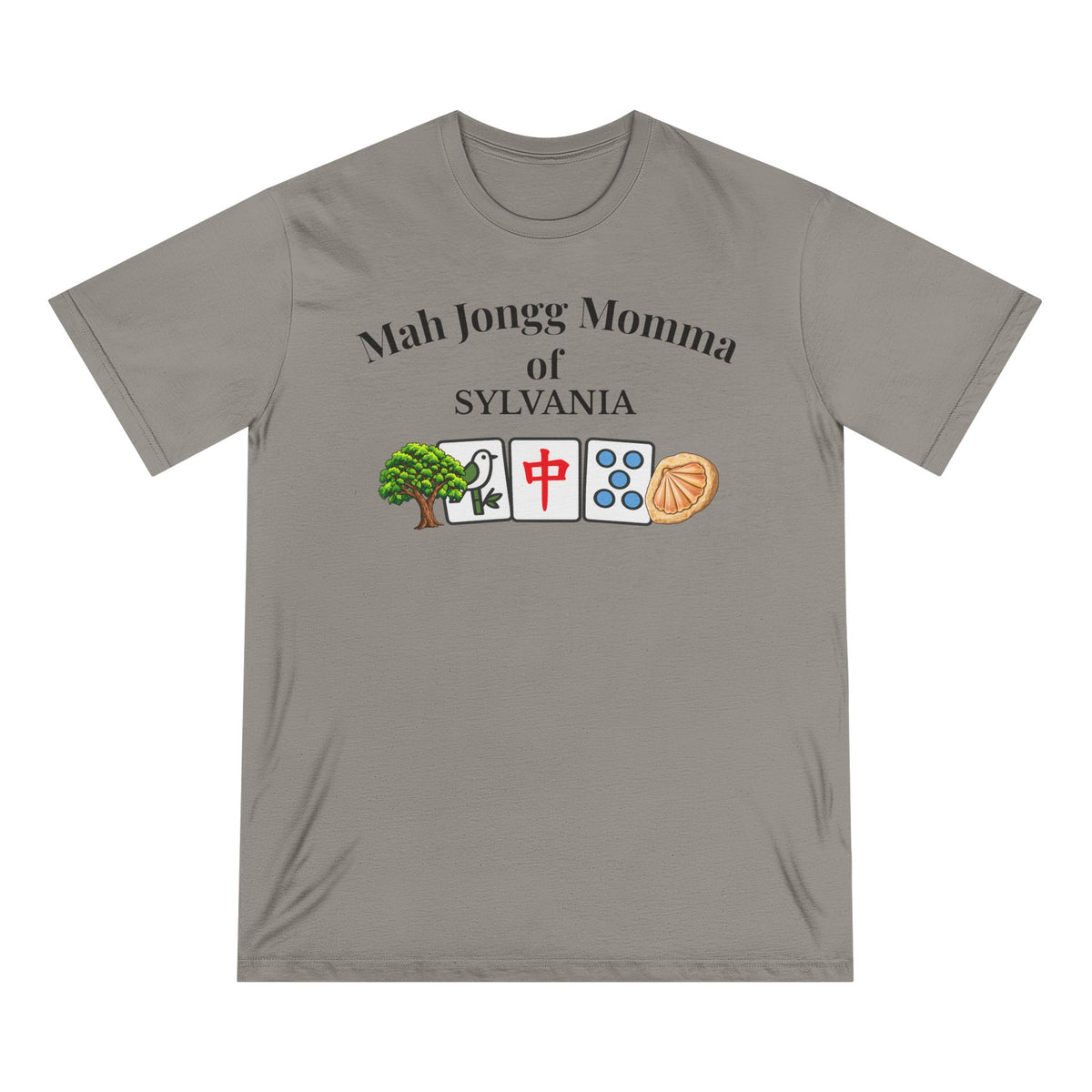 Sylvania Mah Jongg Momma T-Shirt - Mahjong Tiles - for Mah Jongg Game Day